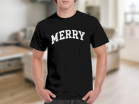 Load image into Gallery viewer, Merry Graphic Men's T-Shirt for Casual Wear