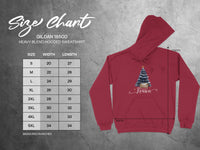 Load image into Gallery viewer, Christmas Tree and Gifts Festive Hoodie