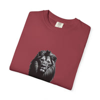 Load image into Gallery viewer, Born for the Battle Graphic Tee with Lion
