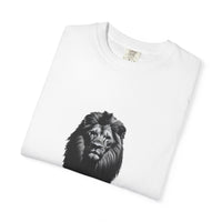 Load image into Gallery viewer, Born for the Battle Graphic Tee with Lion
