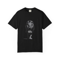 Load image into Gallery viewer, Born for the Battle Graphic Tee with Lion
