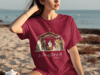 Load image into Gallery viewer, Nativity Scene The Greatest Gift of All Christian T-shirt