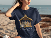 Load image into Gallery viewer, The Greatest Gift of All Nativity Scene T-Shirt