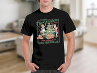 Load image into Gallery viewer, Festive From The Windows To The Walls Holiday T-Shirt