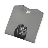 Load image into Gallery viewer, Born for the Battle Graphic Tee with Lion
