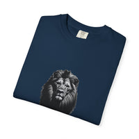 Load image into Gallery viewer, Born for the Battle Graphic Tee with Lion
