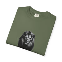 Load image into Gallery viewer, Born for the Battle Graphic Tee with Lion
