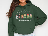Load image into Gallery viewer, Festive Cheer 'Tis The Season Graphic Hoodie