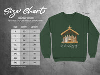 Load image into Gallery viewer, The Greatest Gift of All Nativity Scene Sweatshirt