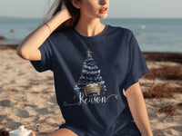 Load image into Gallery viewer, 'Tis the Reason Christmas Tree Graphic T-shirt