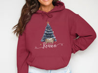 Load image into Gallery viewer, Tis The Reason Christmas Tree Design Hoodie