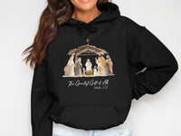 Load image into Gallery viewer, The Greatest Gift of All Nativity Scene Hoodie