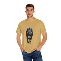 Load image into Gallery viewer, Born for the Battle Graphic Tee with Lion
