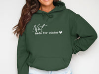 Load image into Gallery viewer, Not made for winter Heart hoodie product