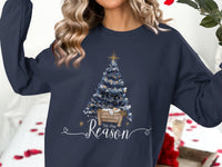 Load image into Gallery viewer, Tis the Reason Christmas Tree Sweatshirt