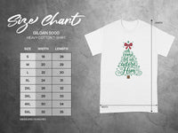 Load image into Gallery viewer, Oh Come Let Us Adore Him Christmas Tree T-shirt
