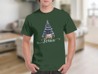 Load image into Gallery viewer, Jesus is the Reason Christmas Tree Graphic T-shirt