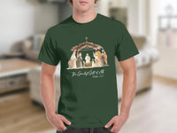 Load image into Gallery viewer, Nativity Scene This Greatest Gift Of All T-shirt